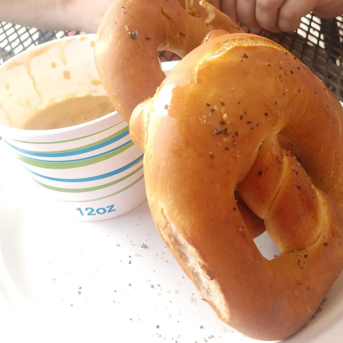Pretzel and Beer Cheese Dip