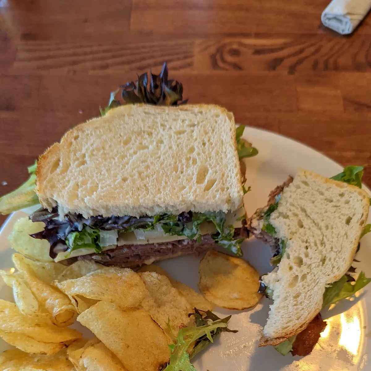 Roast Beef and Bacon Sandwich