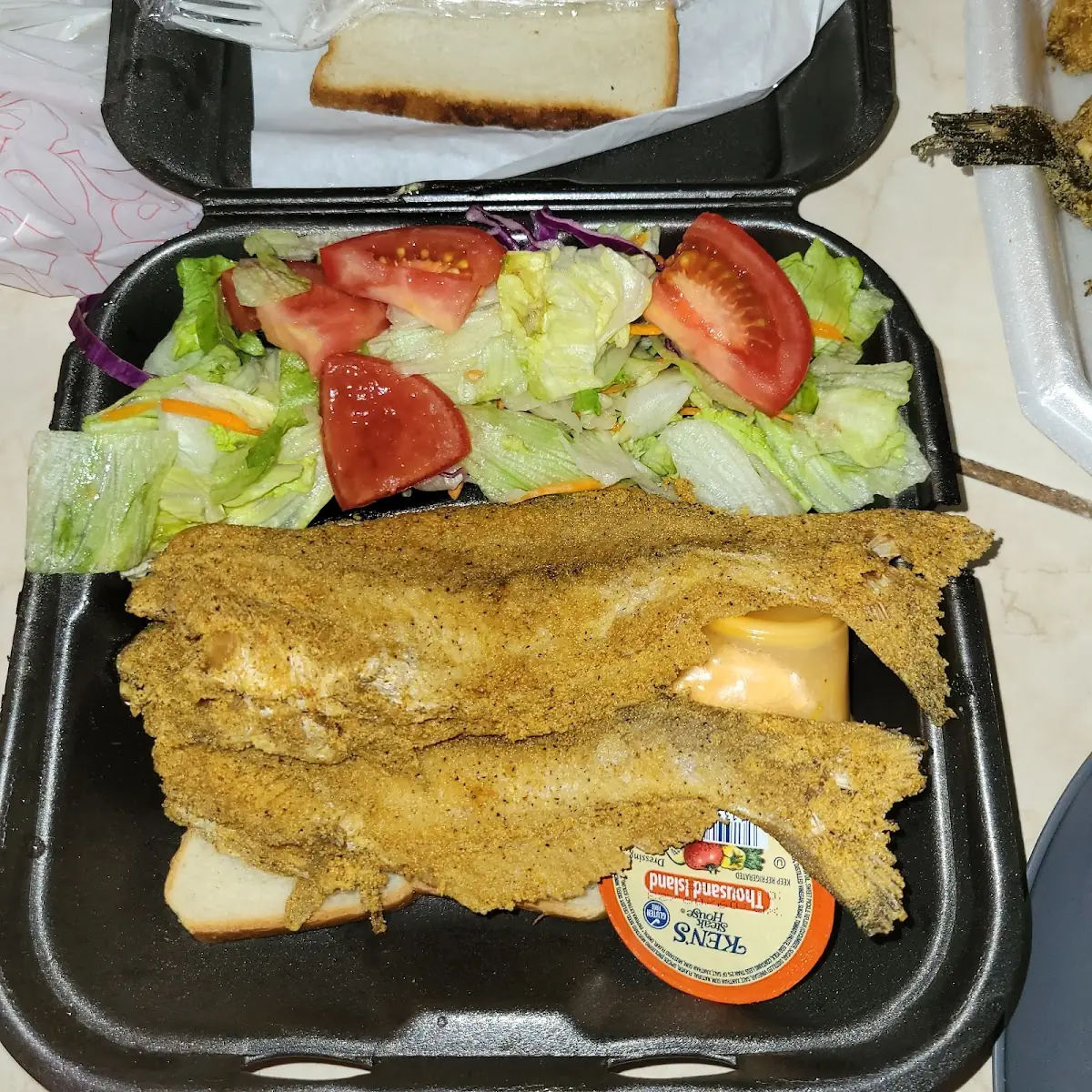Catfish Dinner