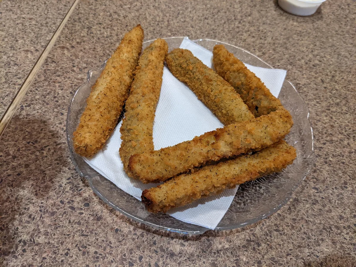 Deep Fried Pickles, C-Lovers Fish & Chips