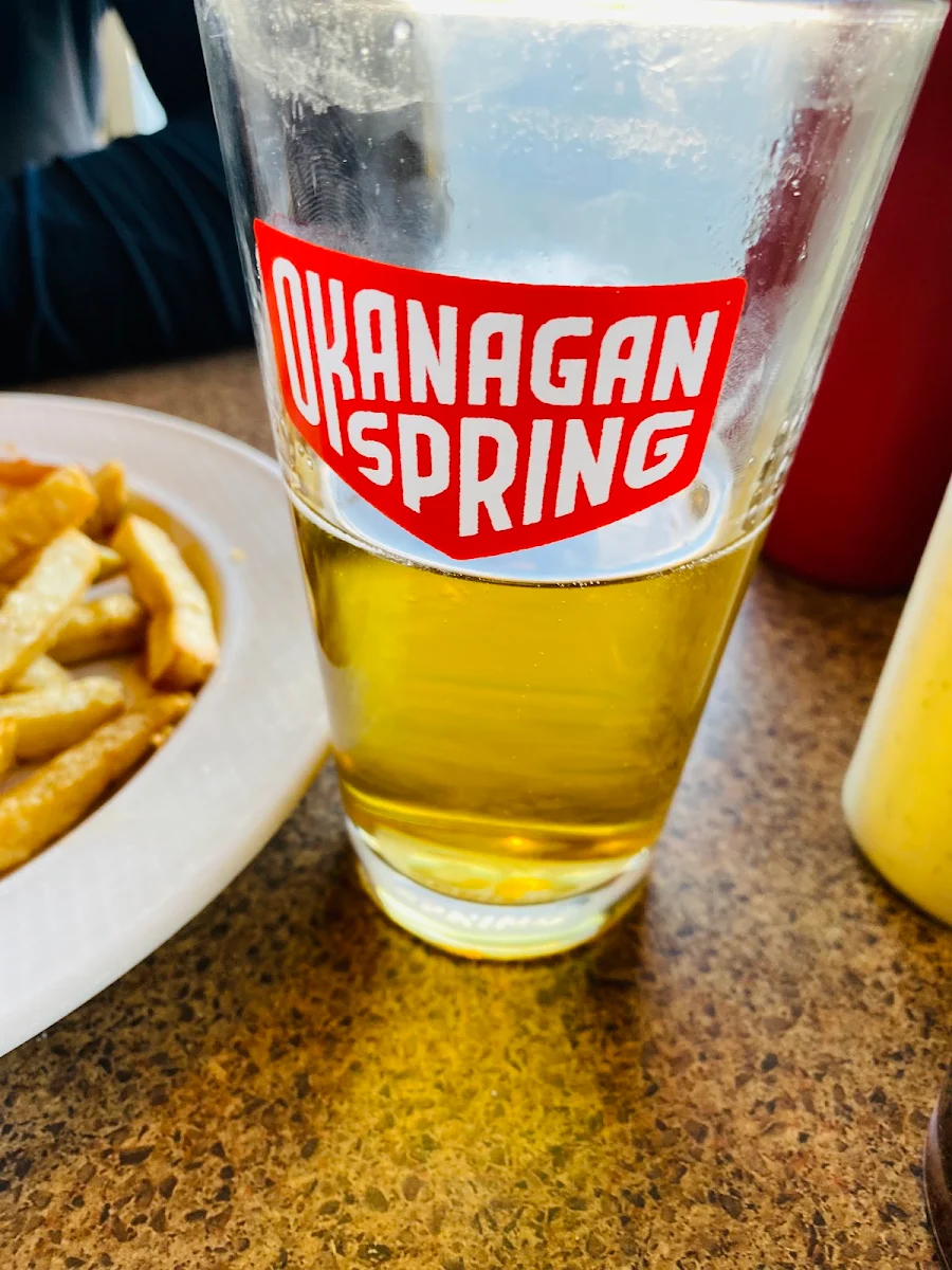 Okanagan Spring Pale Ale, C-Lovers Fish & Chips