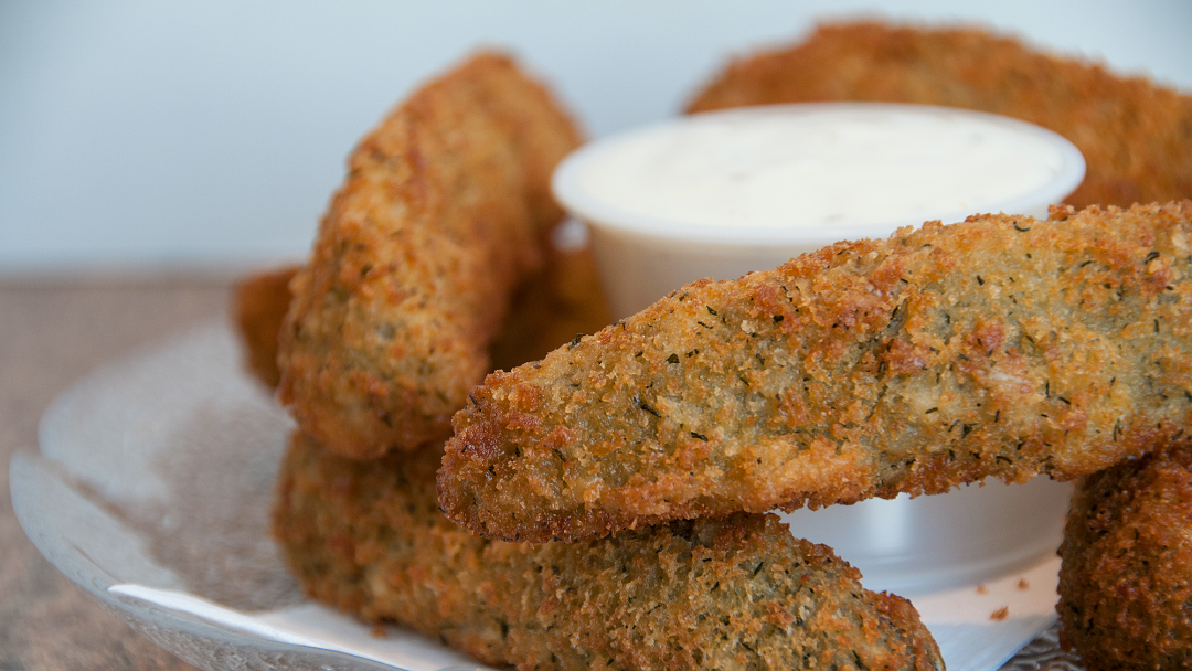 Zucchini Sticks, C-Lovers Fish & Chips