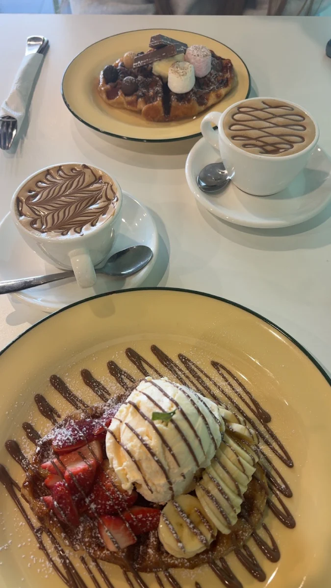 Croffle Affogato, blossom cafe