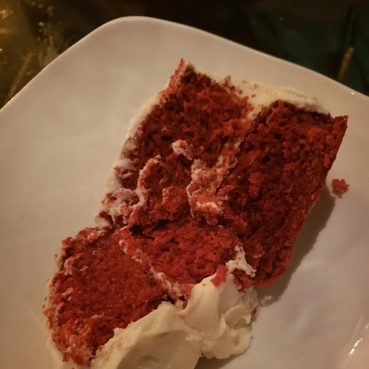 Complementary Red Velvet Cake