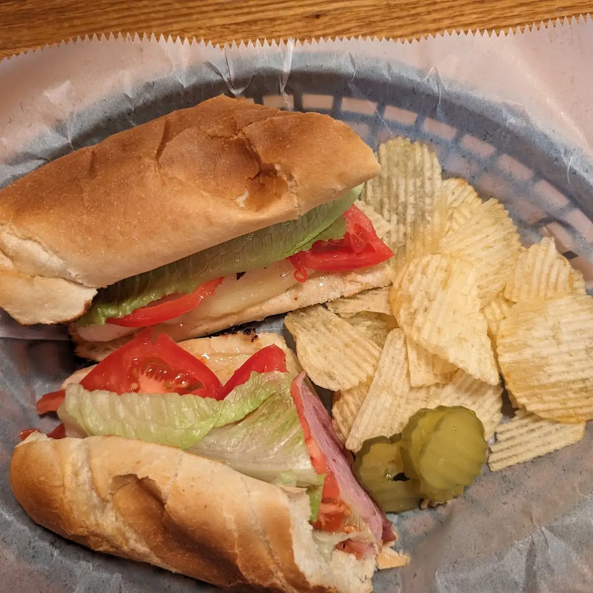 Italian Sub with Chips
