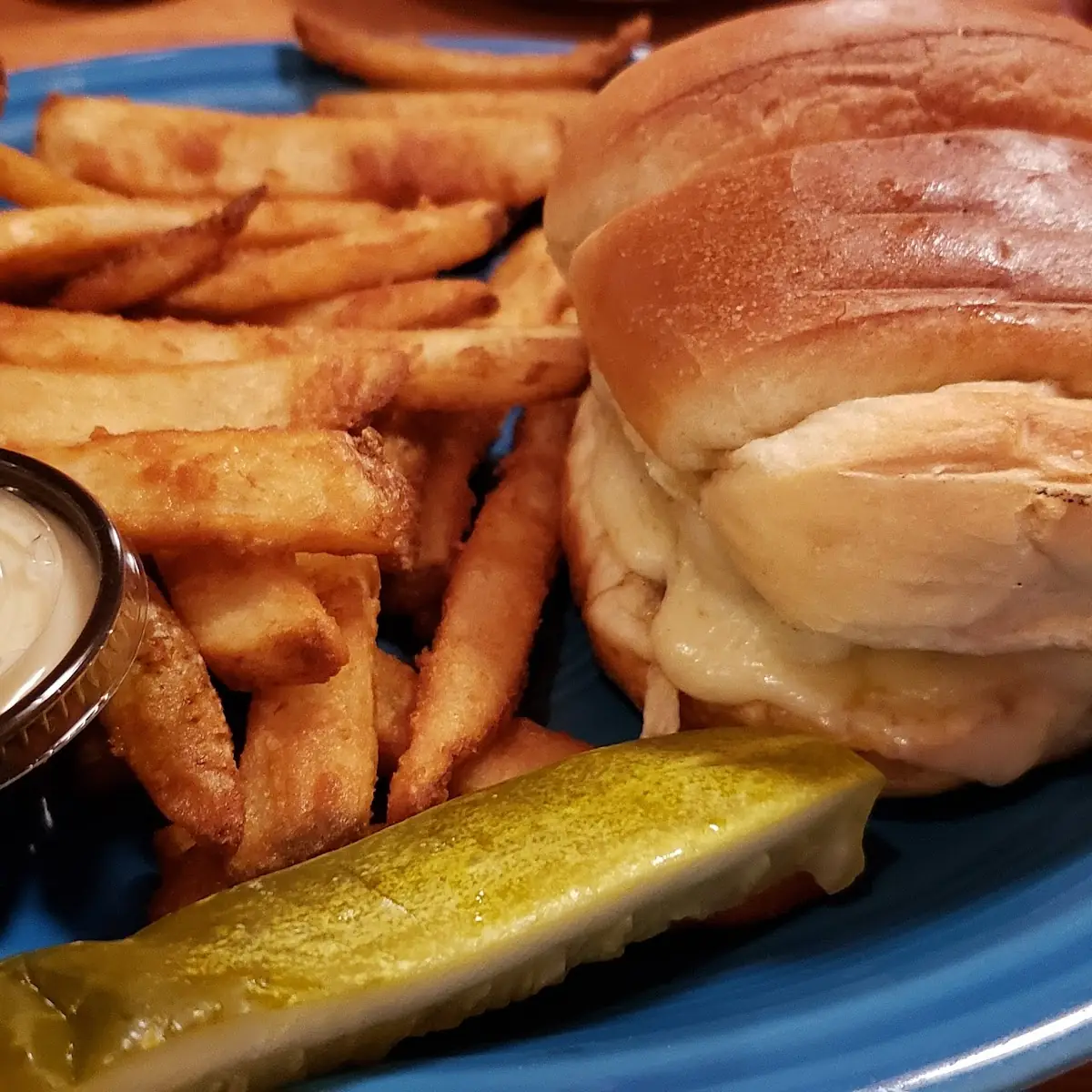 Mushroom Swiss Burger