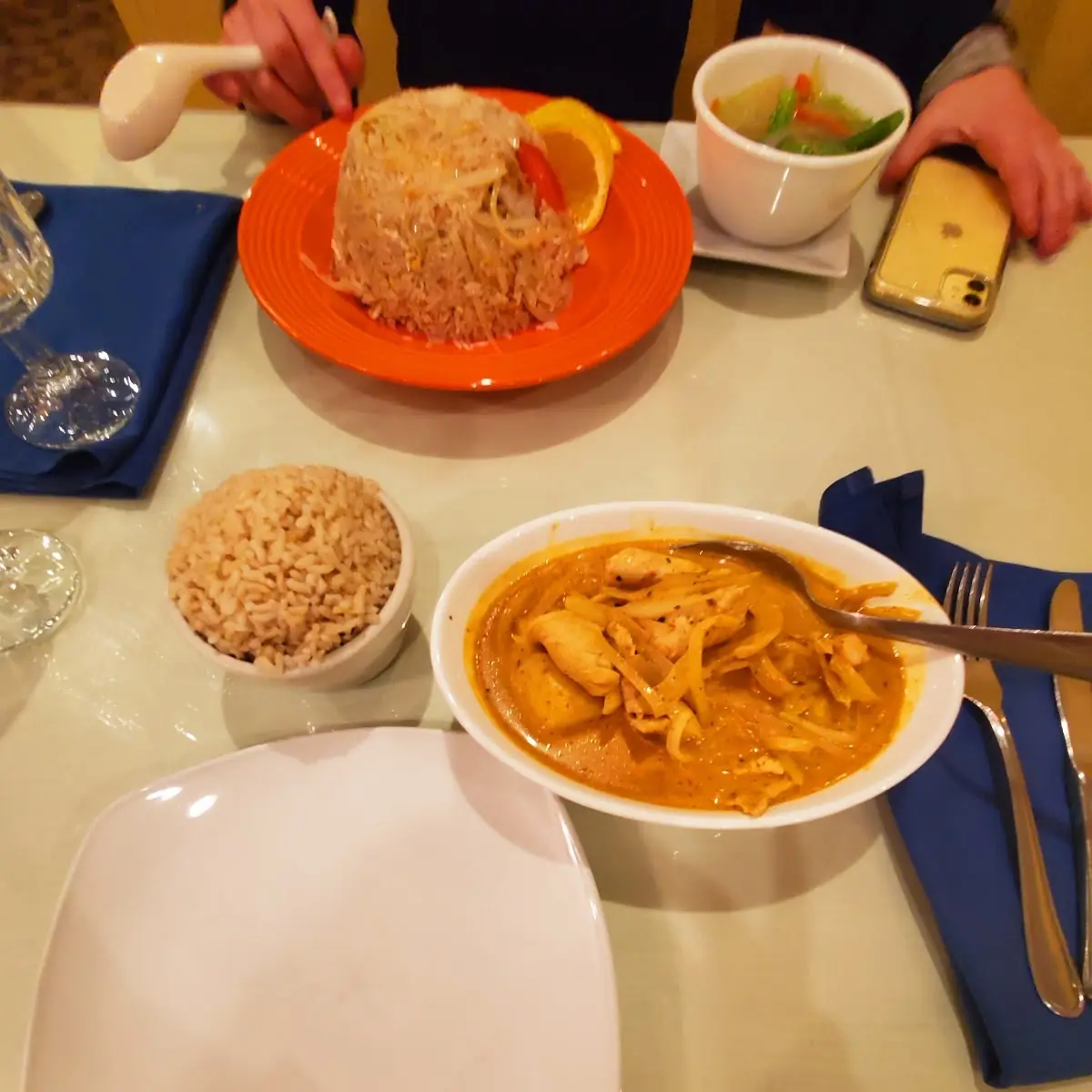 Curry Chicken with Rice