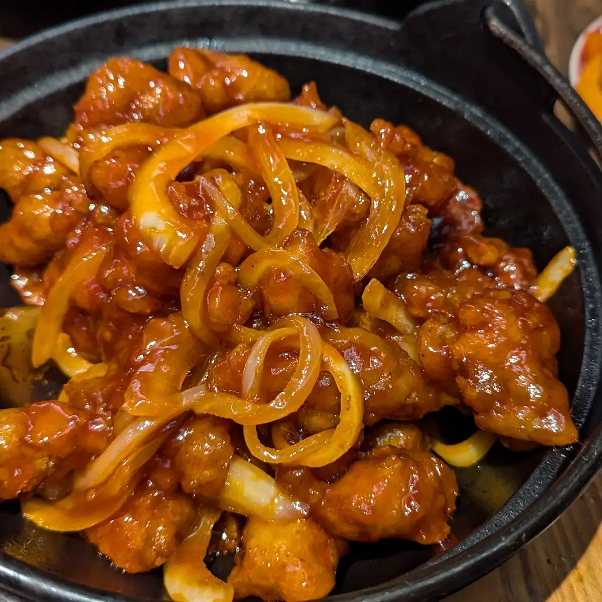 Sizzling Cantonese Pork, Happy Jack's Restaurant & Patio