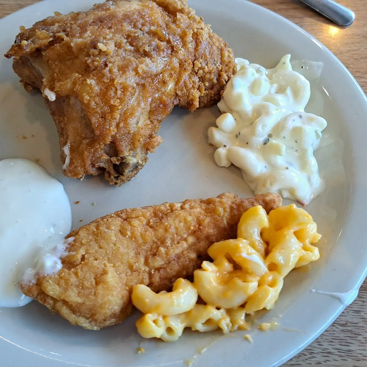 Fried Chicken and Chicken Strip