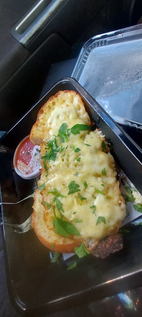 Garlic and Cheese Panini, Bruno's Pizza