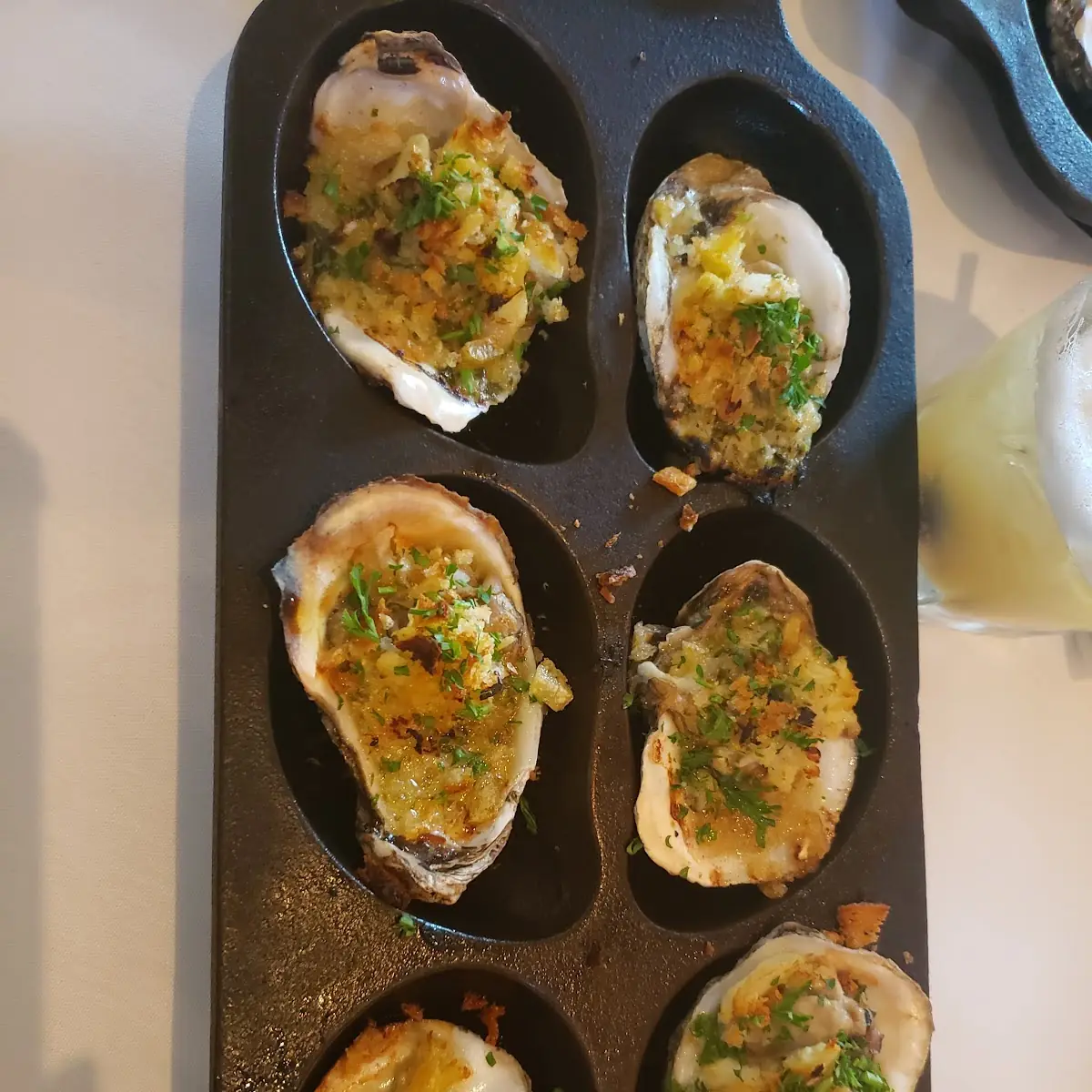 Nola Oysters on the Half Shell