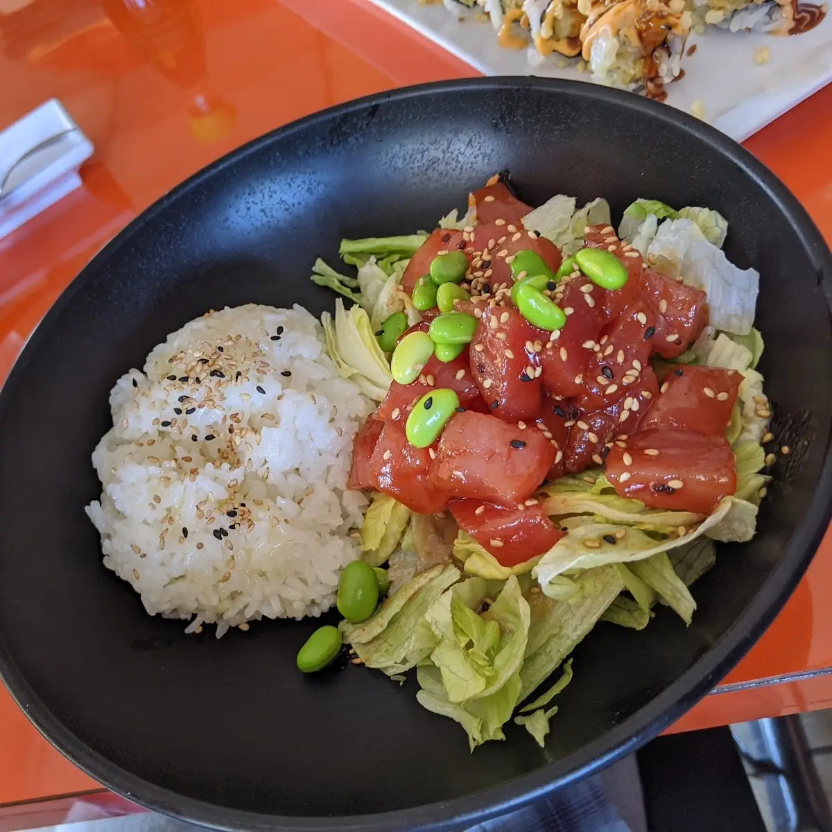 Tuna Poke Bowl Salad