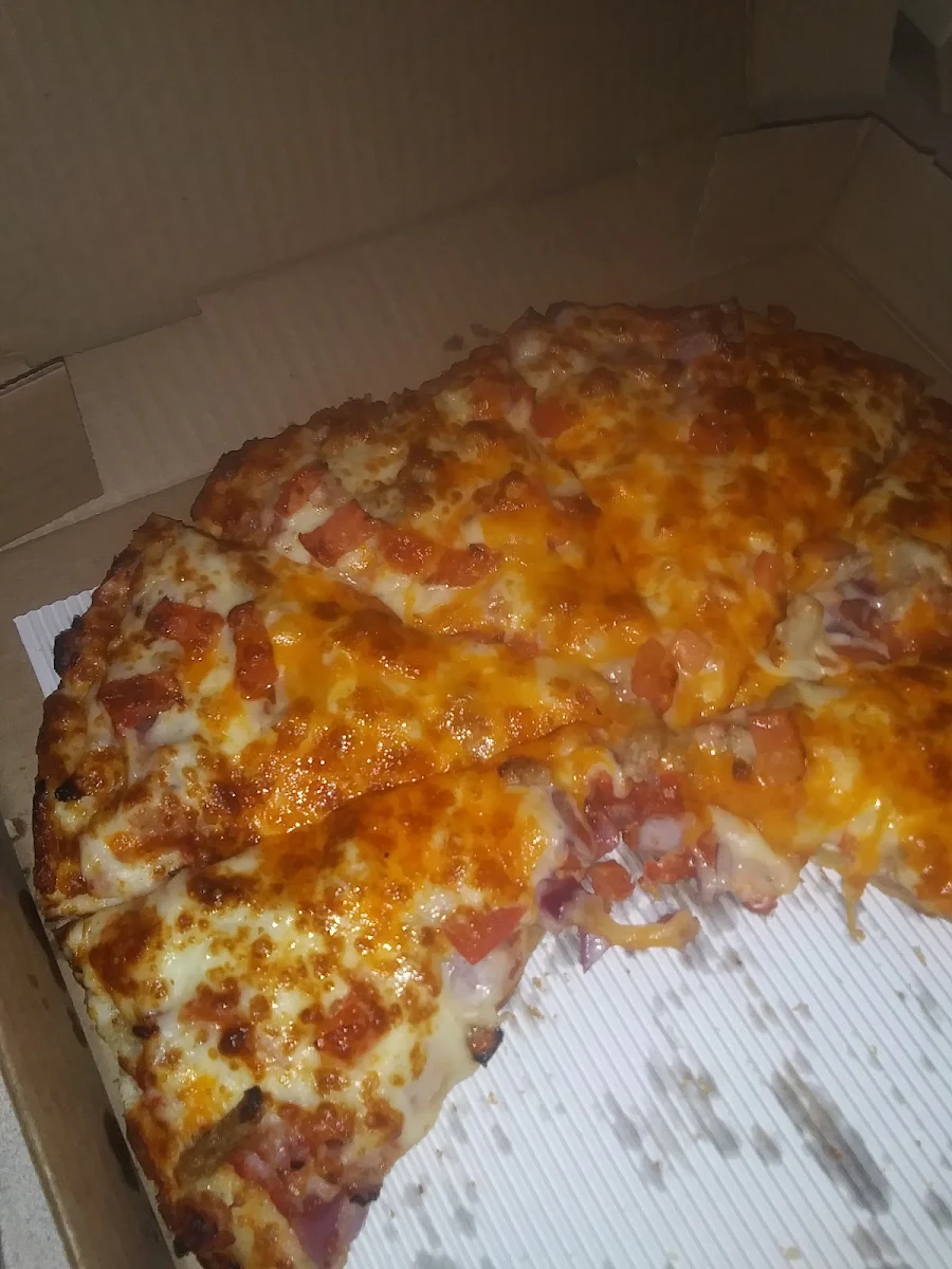 Beefy Bacon Pizza, Halfmoon Pizzeria + Donair