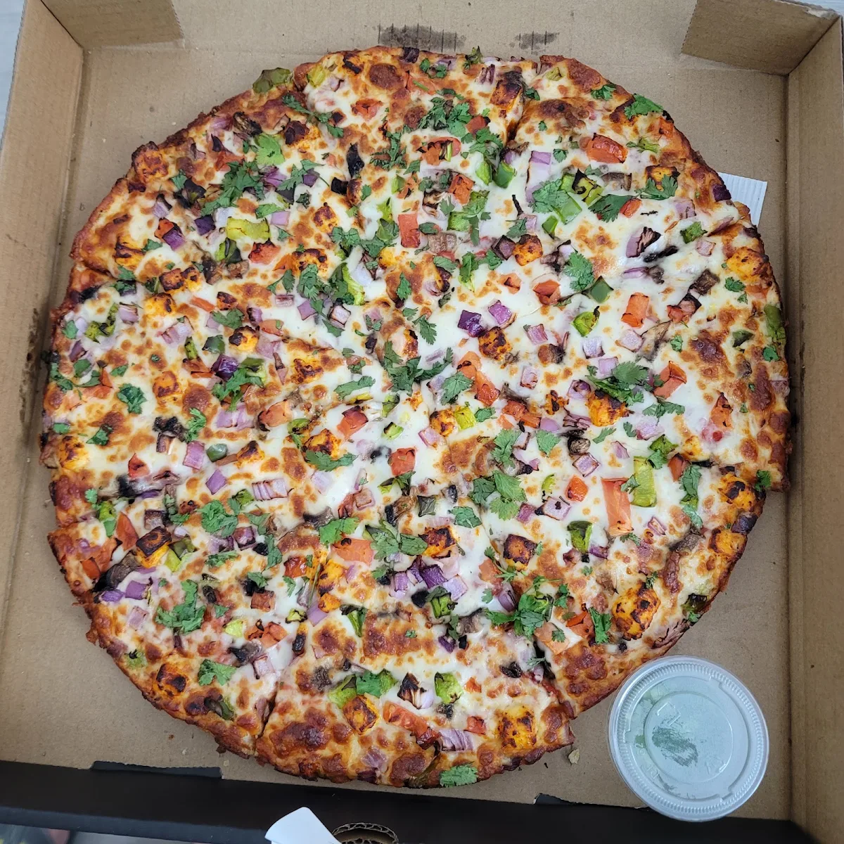 Greek Classic Pizza, Halfmoon Pizzeria + Donair