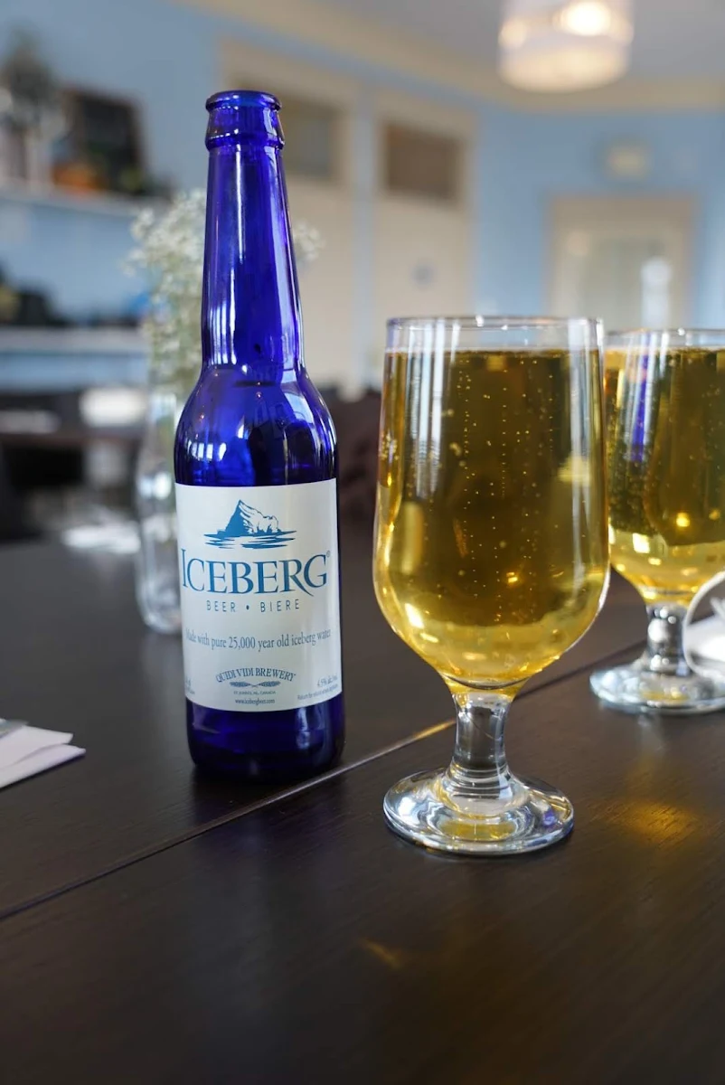 Iceberg Beer, Canvas Cove Bistro