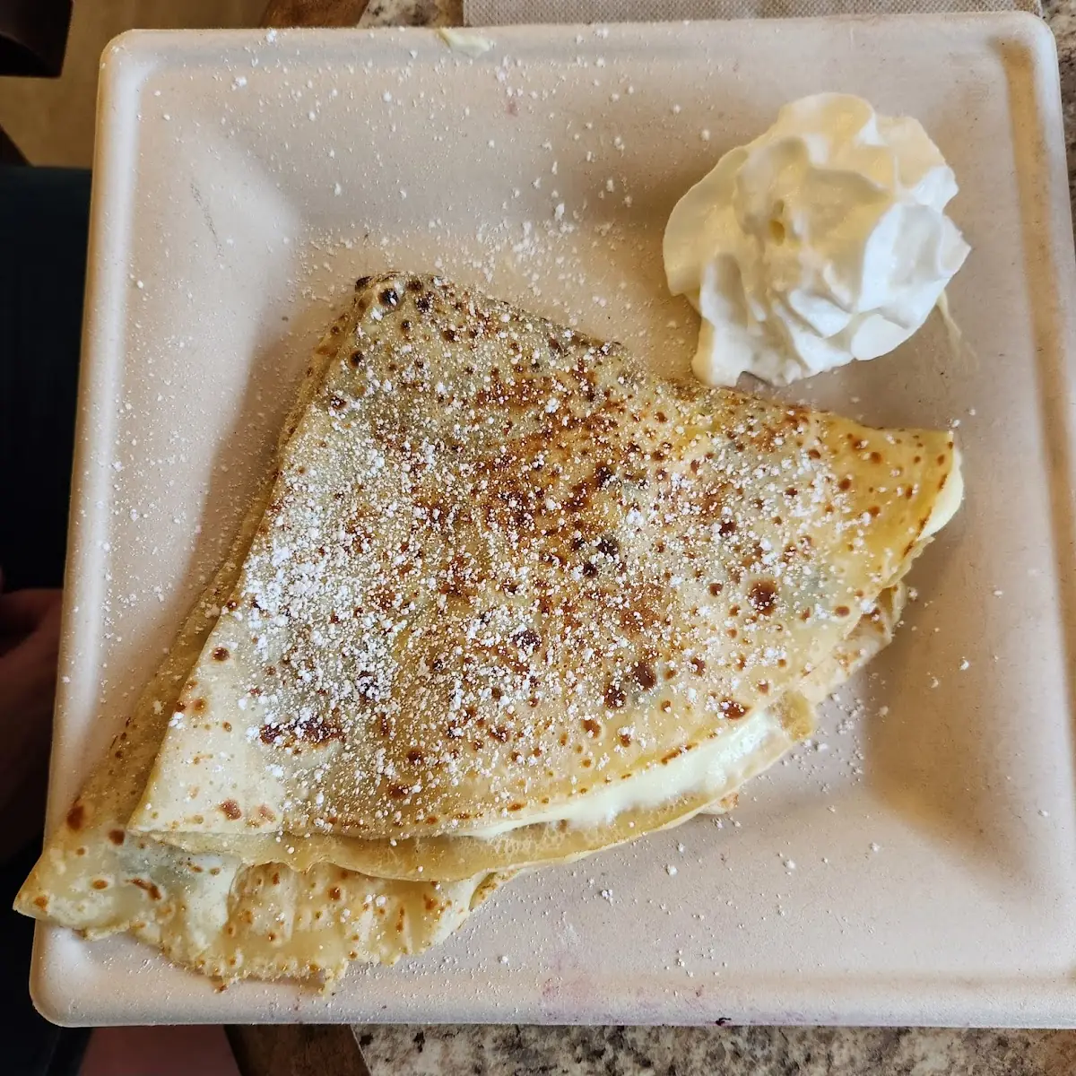 Cinnamon Sugar Crepe