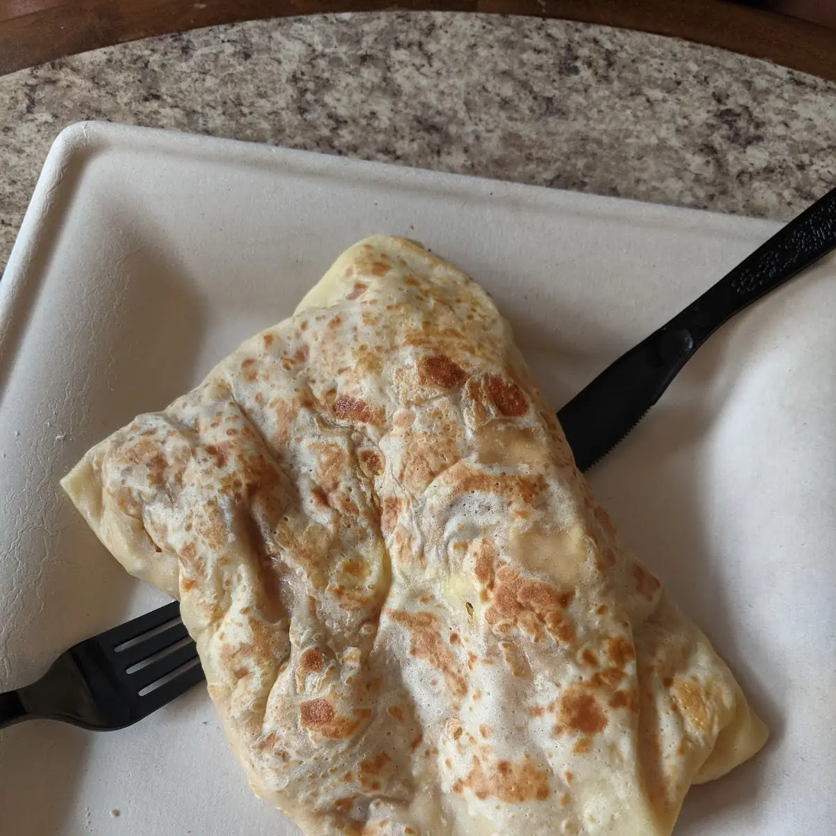 Egg & Cheese Crepe