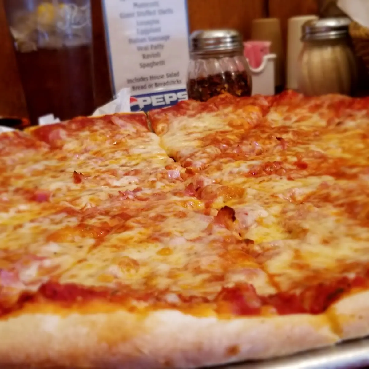 Large Pizza with Ham