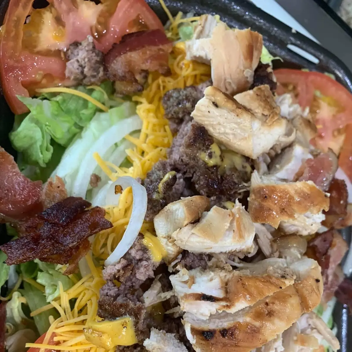 Large Cheeseburger Salad