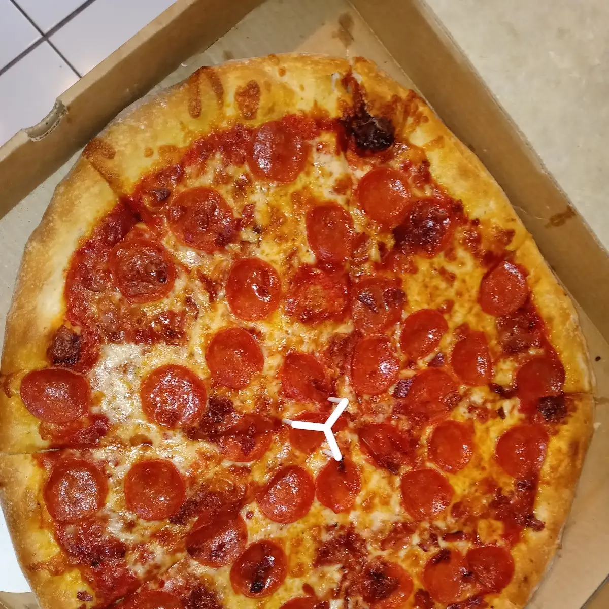 Bacon & Pepperoni Pizza