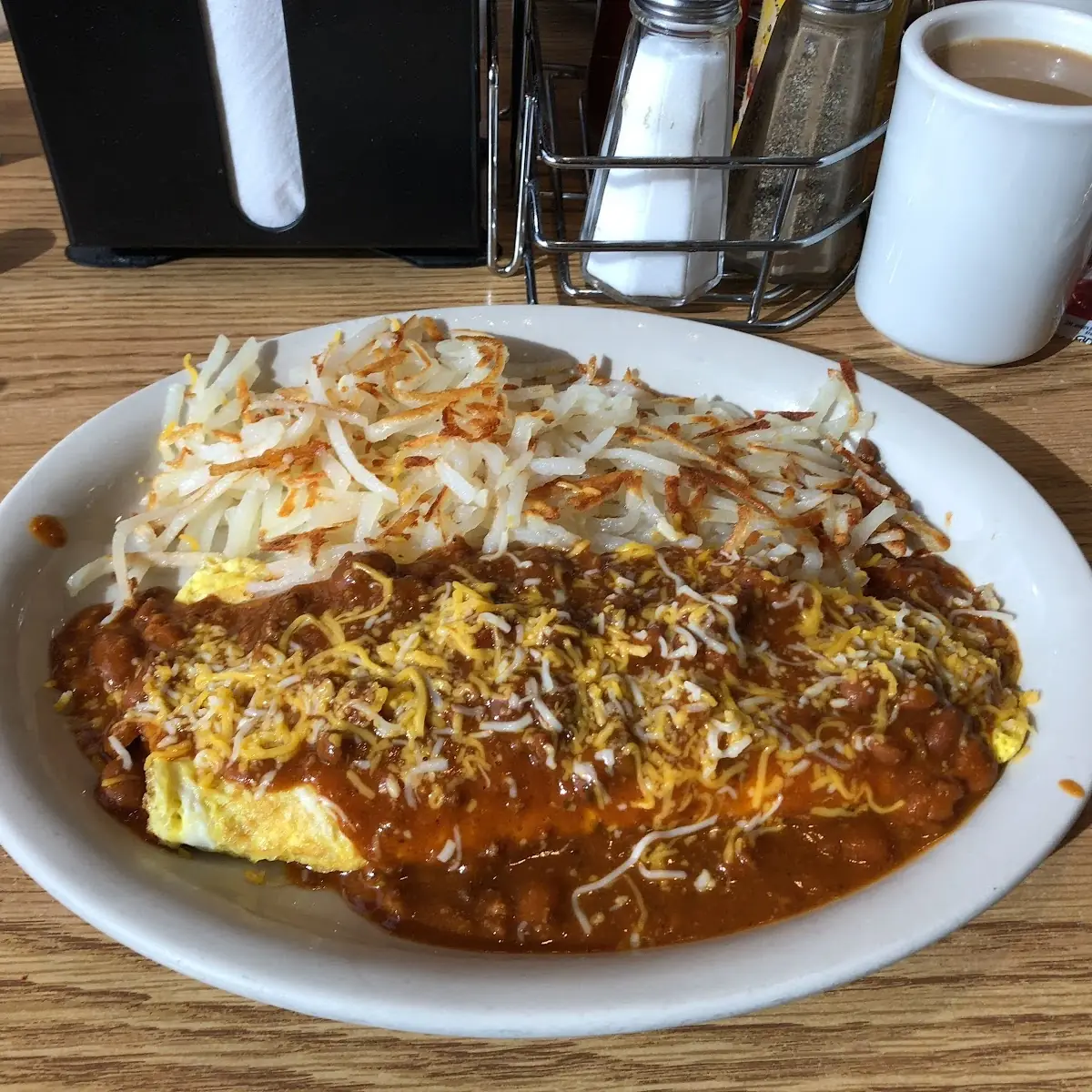Chili Cheese Omelette