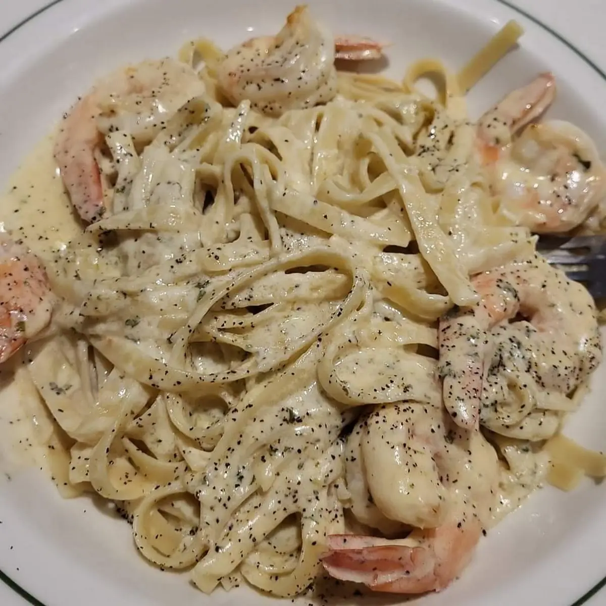 Shrimp Alfredo