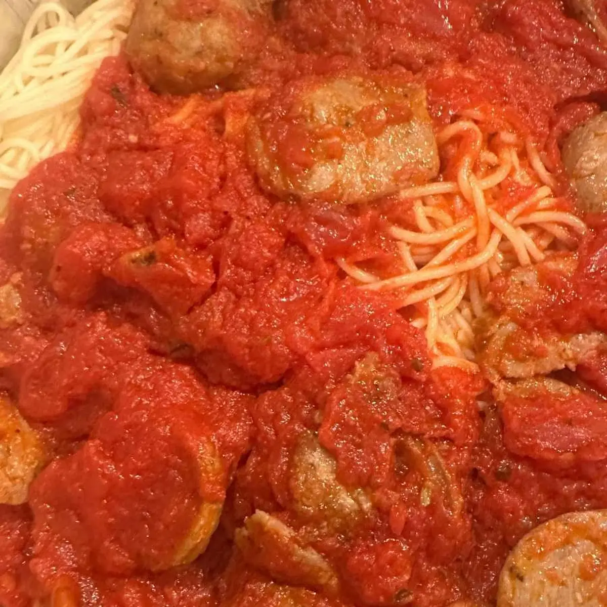 Spaghetti Meat Sauce or Meatballs