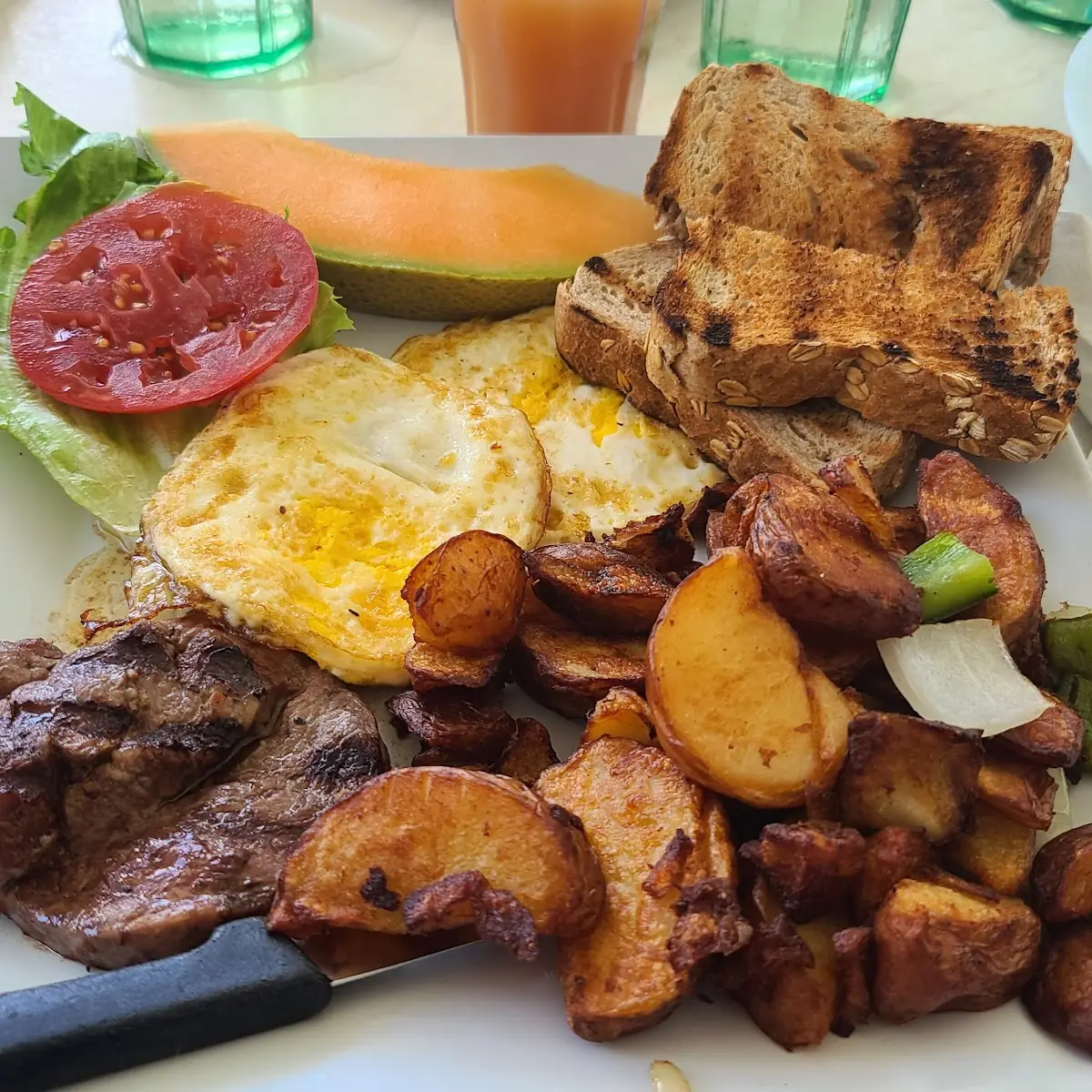 Filet Mignon and Eggs