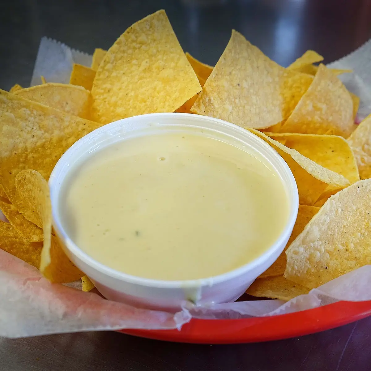 Triple Cheese Nachos