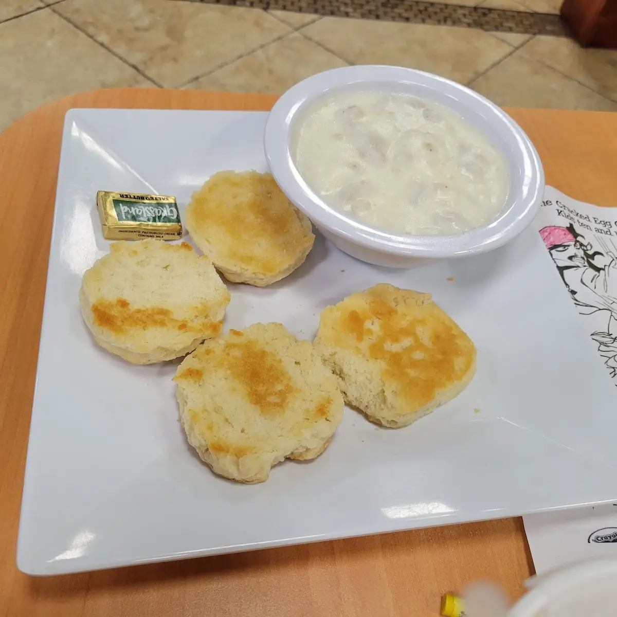 Fresh Hot Biscuits & Gravy