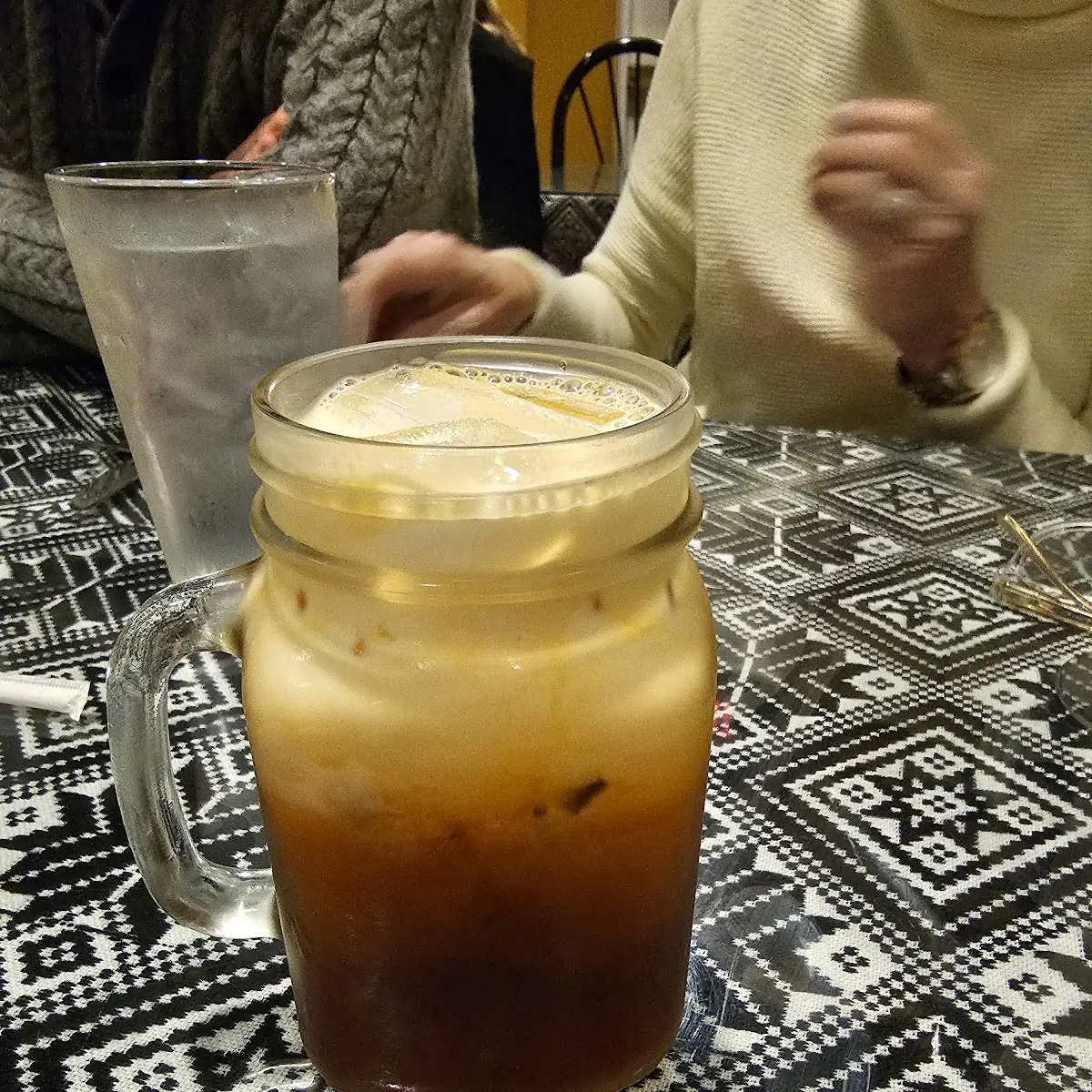 Thai Iced Tea with Cream