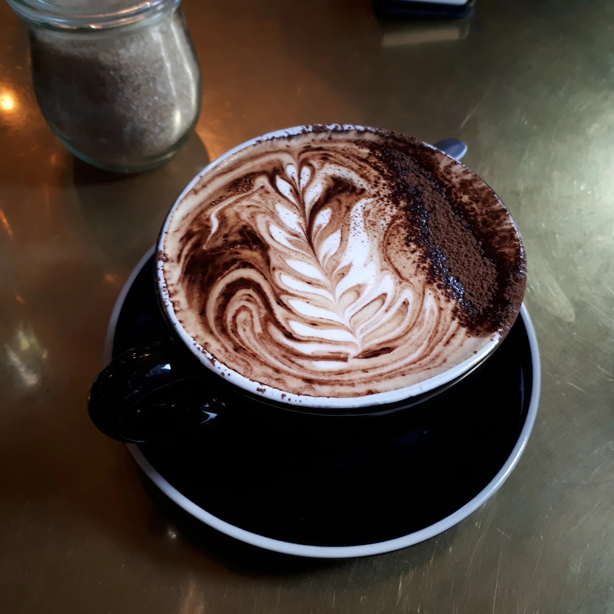 Flat White, Močan & Green Grout