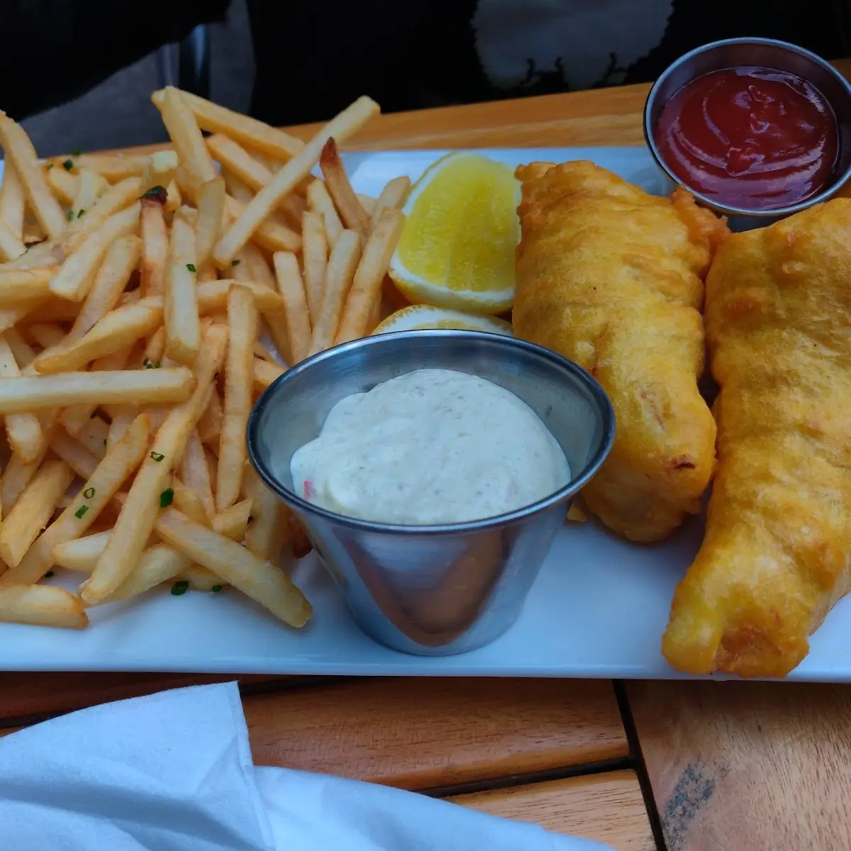 Beer Battered Fish & Chips