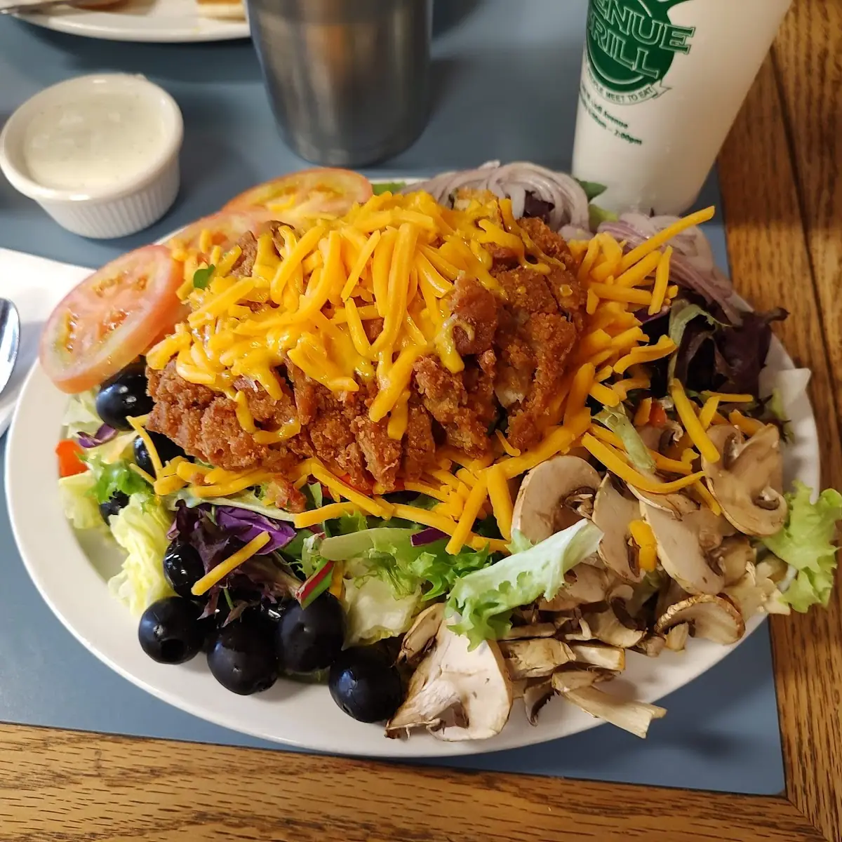 Crispy Chicken Salad