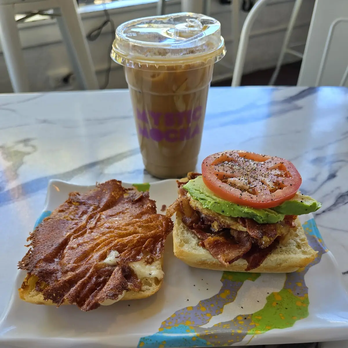 Bacon Egg Cheese Breakfast Sandwich