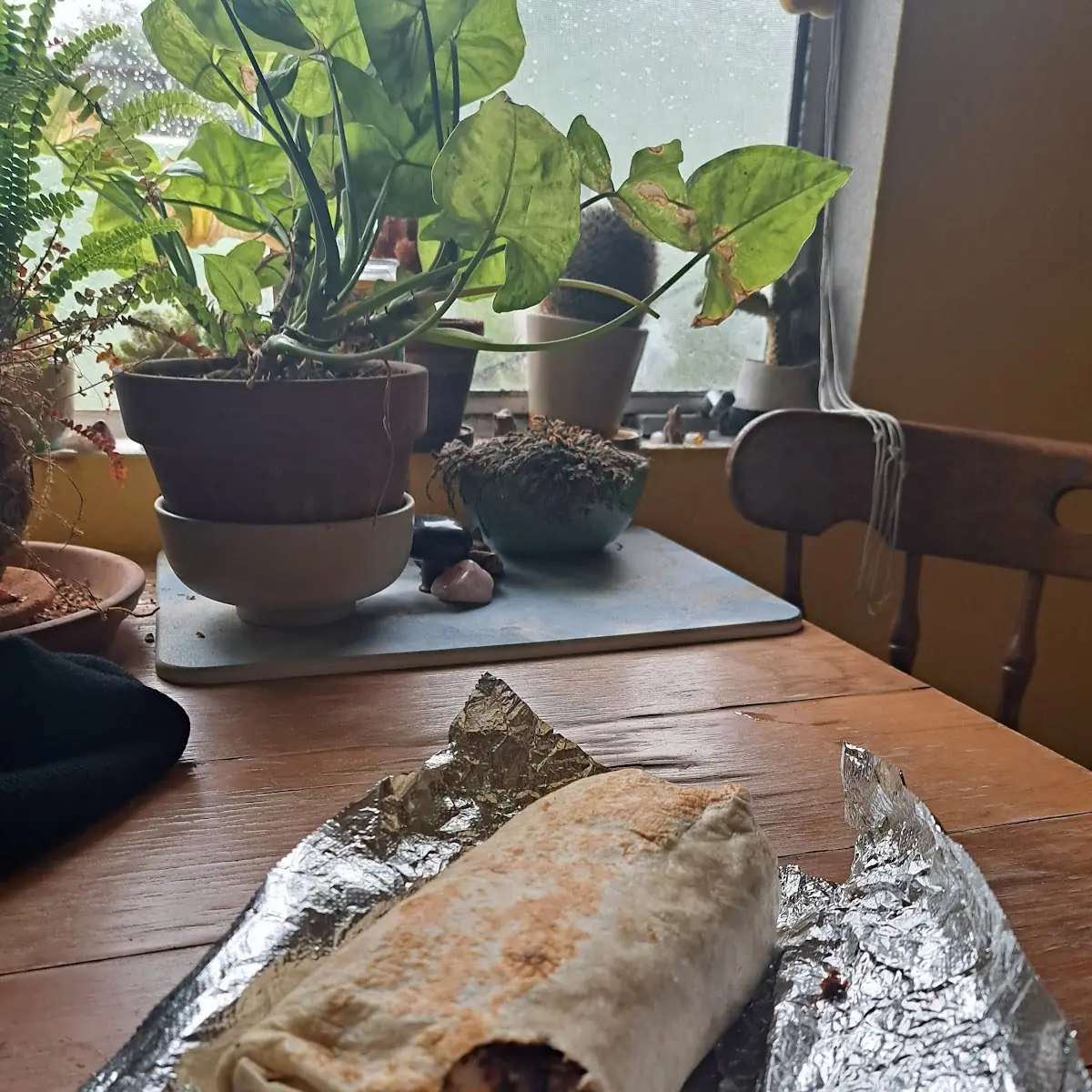 Vegan Chorizo Burrito