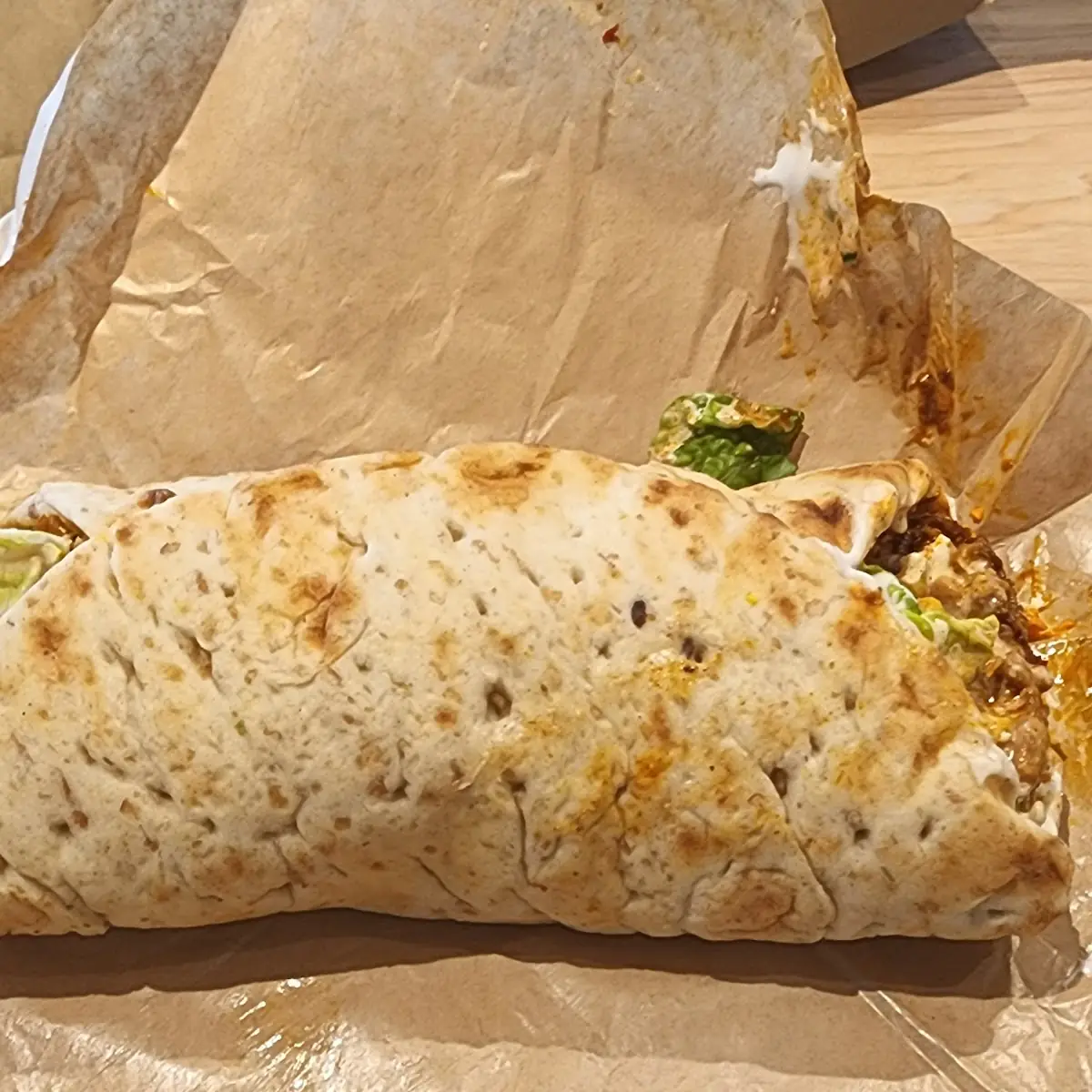 Honey Harrisa Chicken Pita