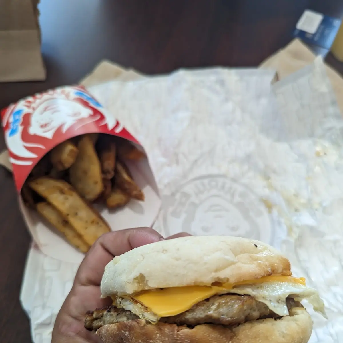 Sausage Egg & Cheese English Muffin