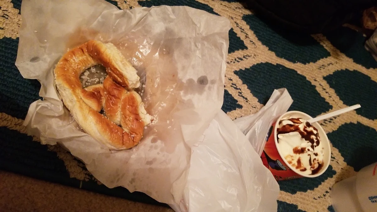Salted Soft Pretzel and a Brownie Sundae