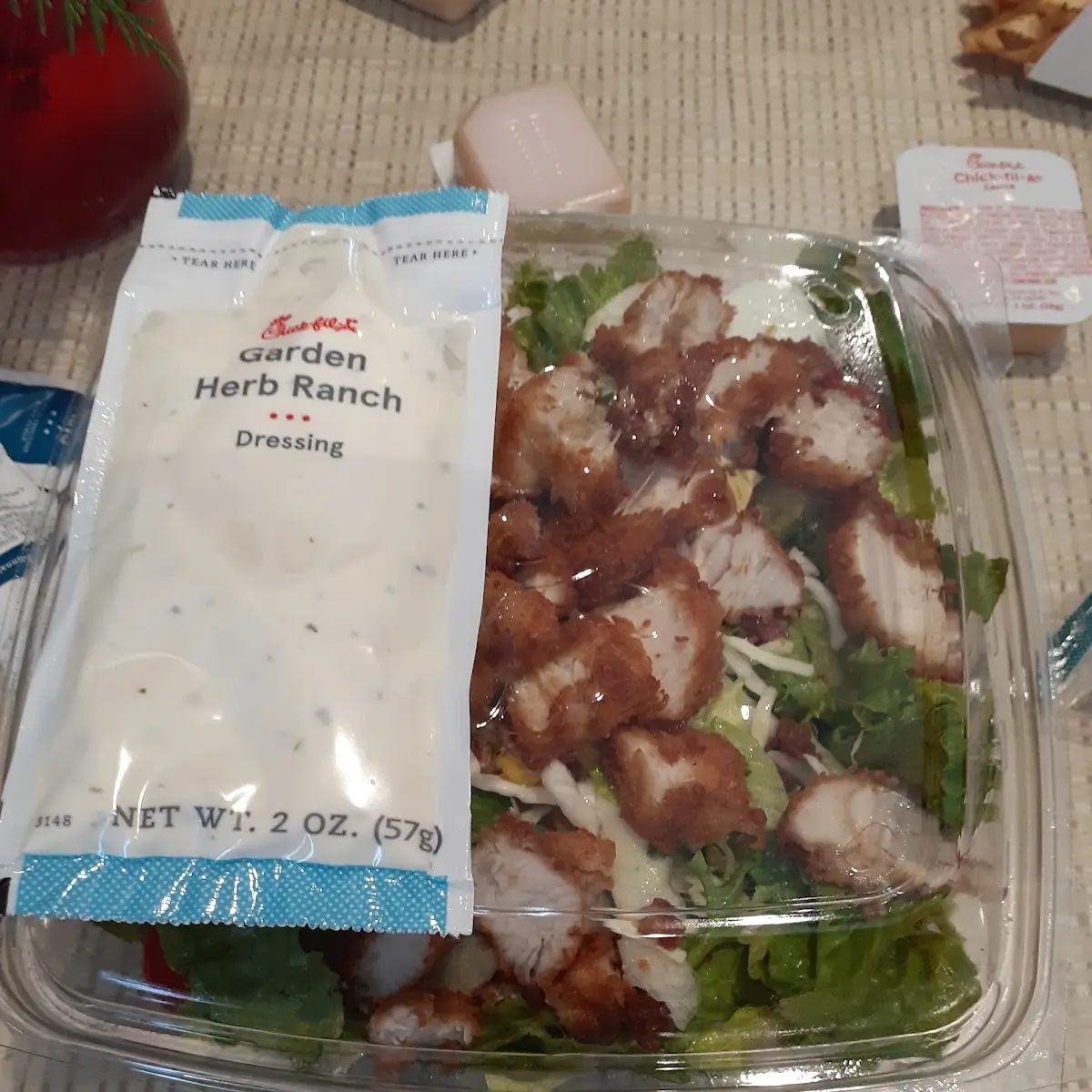 Cobb Salad with Ranch Dressing