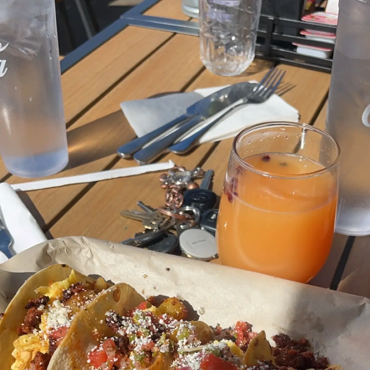Chorizo Breakfast Tacos