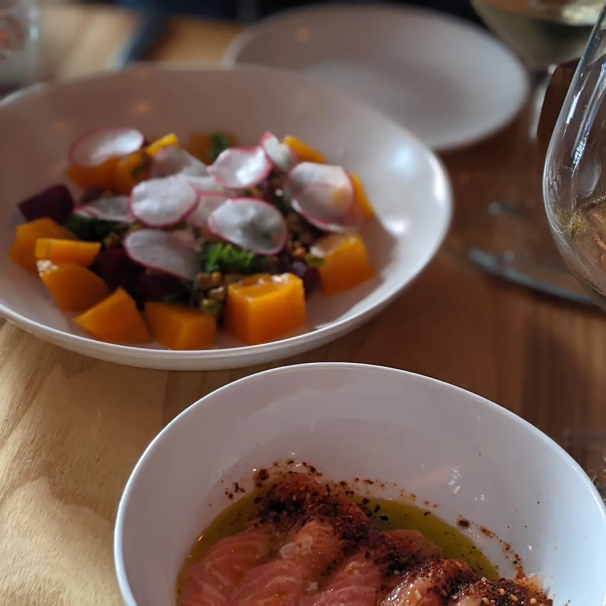 Faroe Islands Salmon Crudo