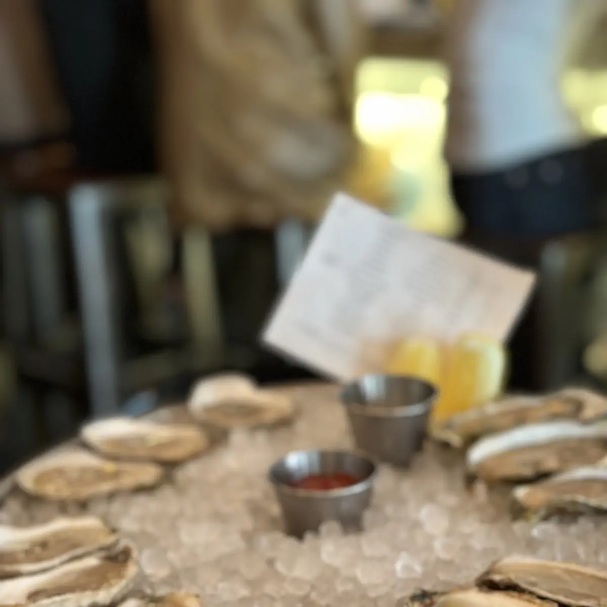 Oysters on the Half Shell