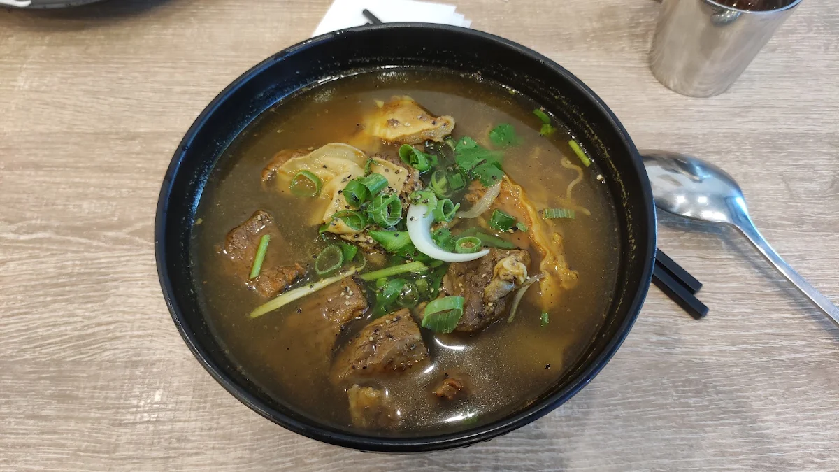 Stewed Beef Rice Noodle Soup, Pho Co Eastwood
