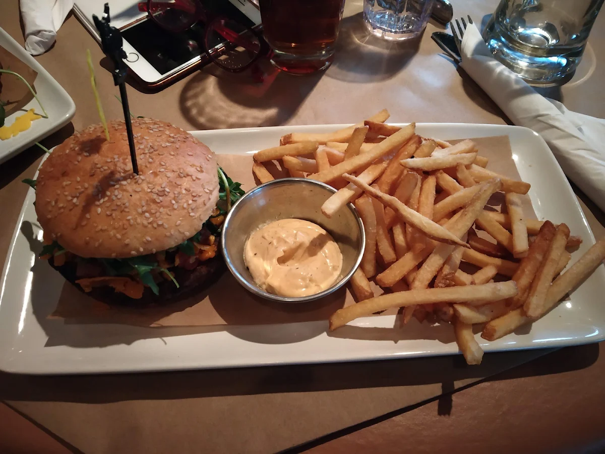 Vegetarian Burger, Jack Astor's Bar & Grill Boisbriand