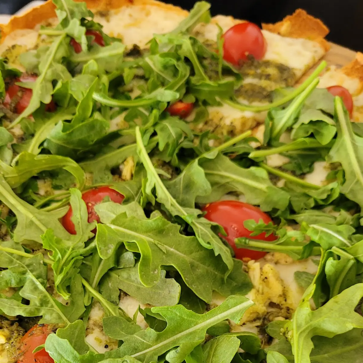 Chicken Pesto Flatbread
