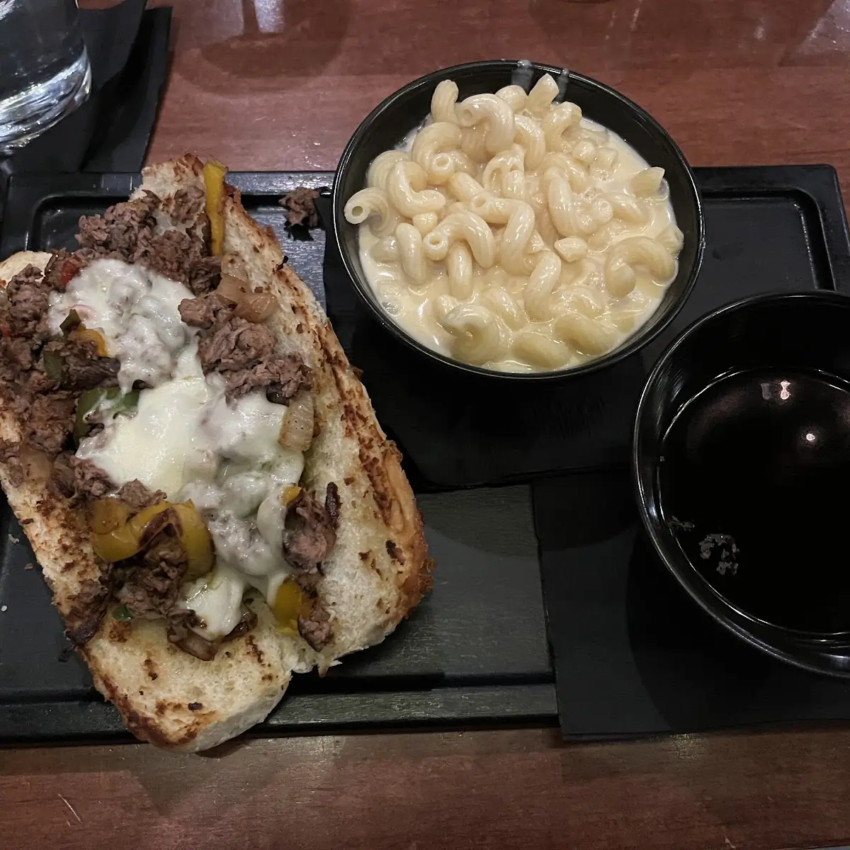 Bison Philly Cheesesteak