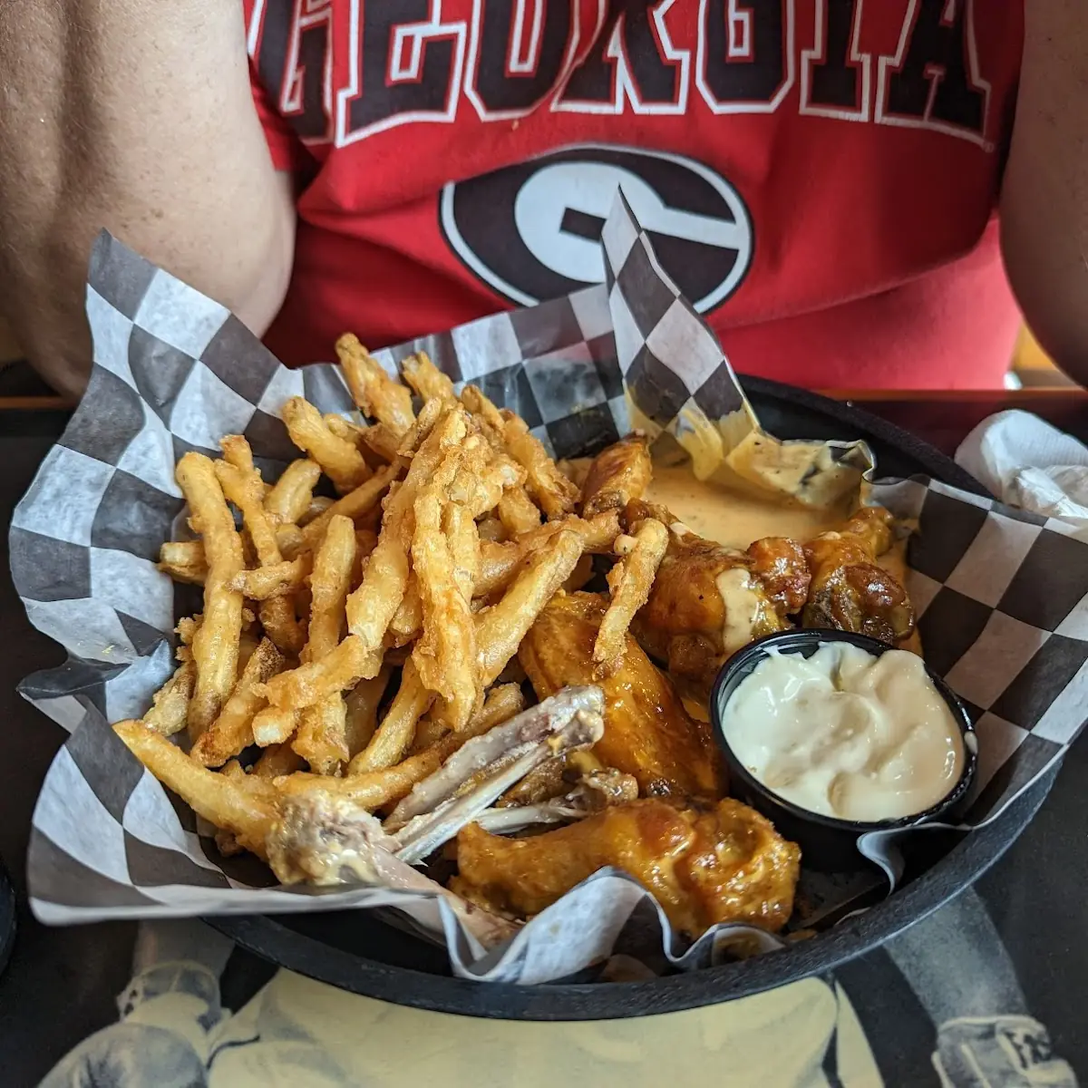 Wings with Island Sauce