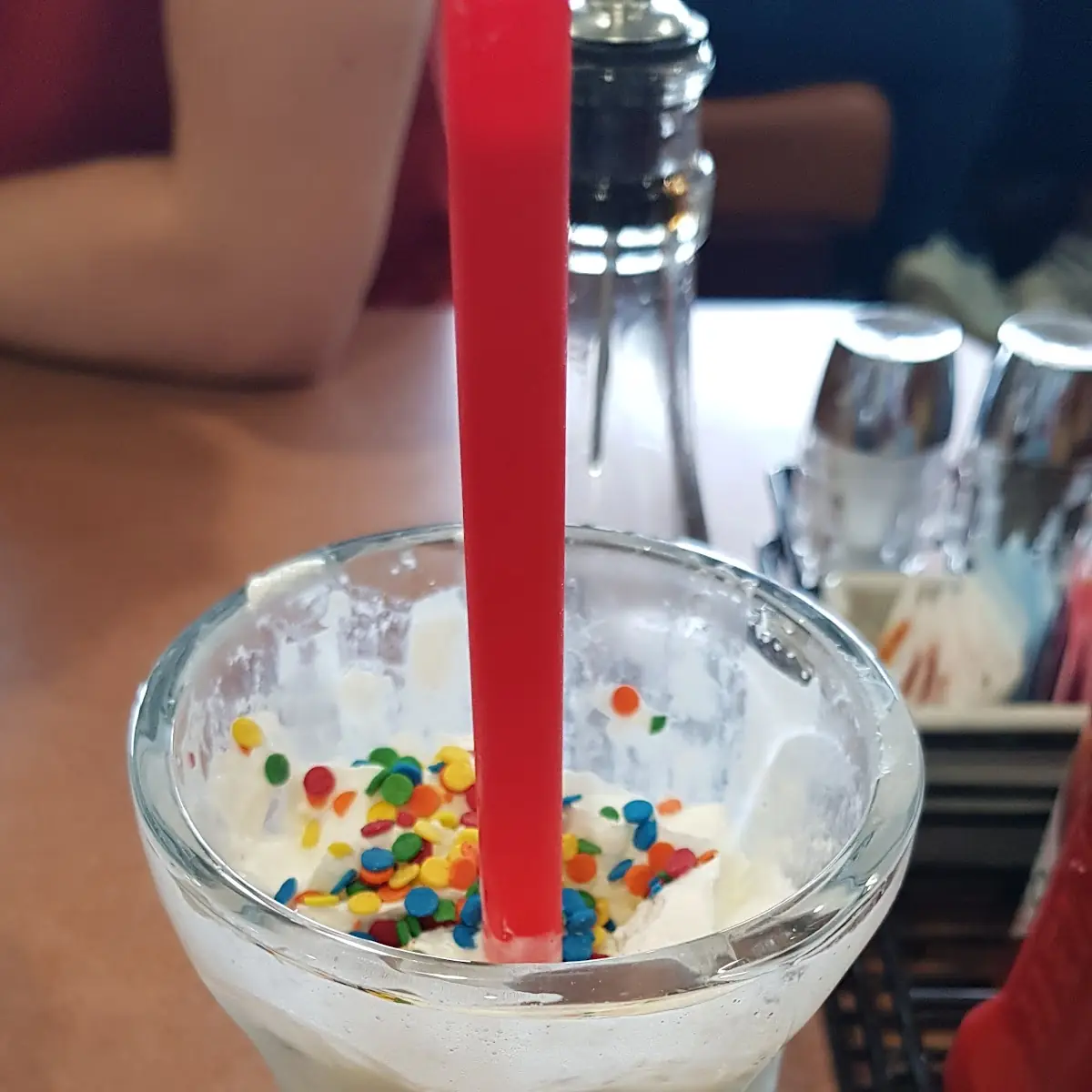 Cake Batter Milk Shakes