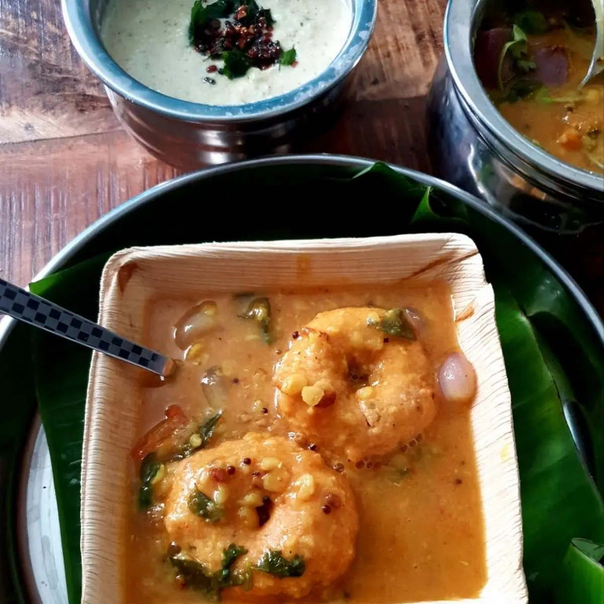 Rasam Sambar Vada
